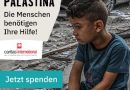 Caritas International bittet um Spenden für notleidende Menschen im Gaza-Streifen