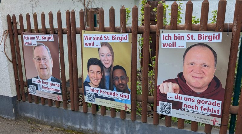 St. Birgid zeigt Gesicht