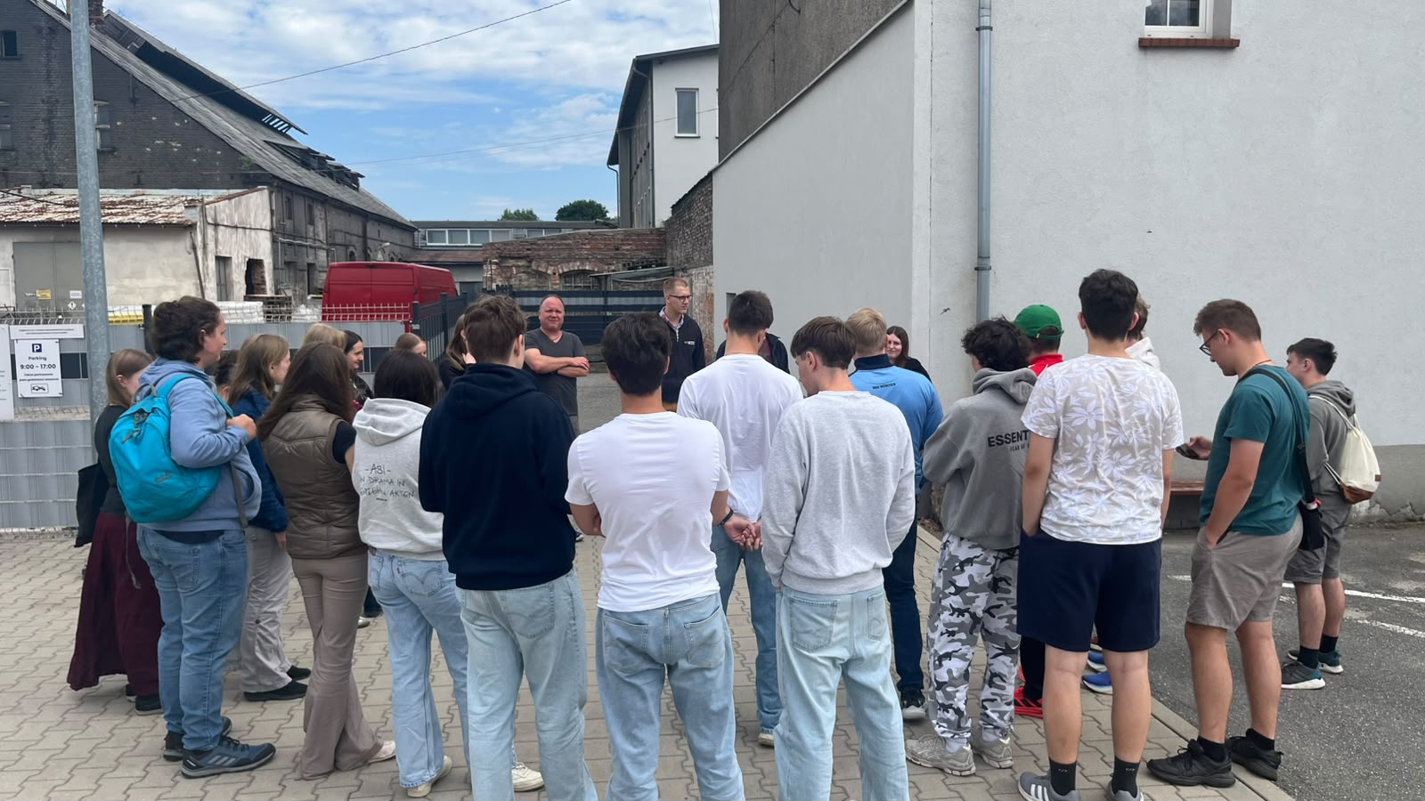 Besuch in einer Glashütte